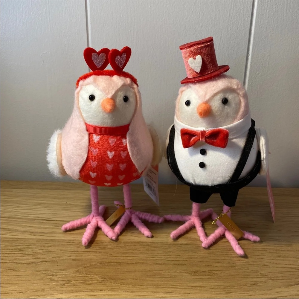 Beau & Vida- Pair of lovebirds. Target Spritz line